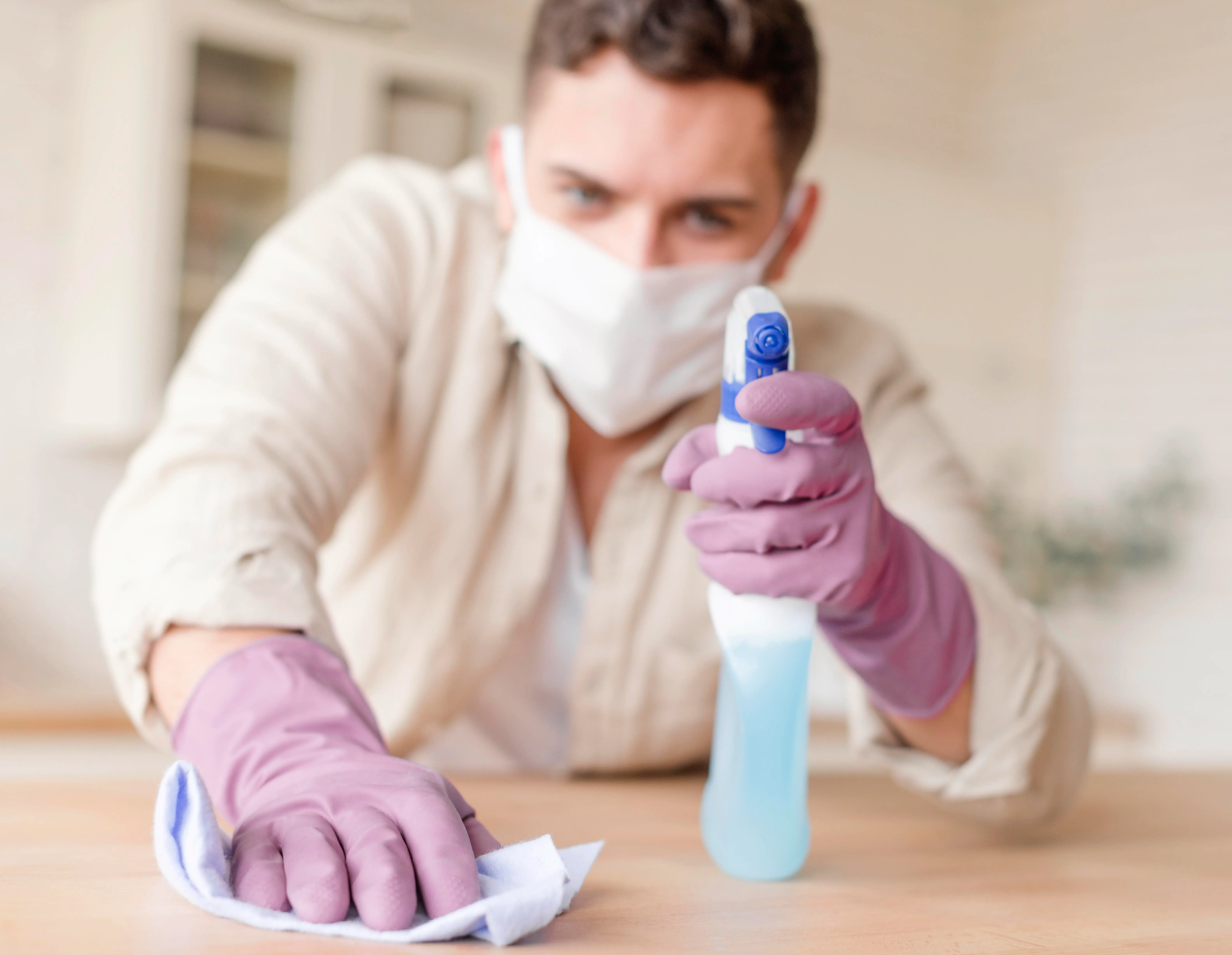 sanitizers vs disinfectants in home use