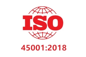 ISO 45001:2018 certified logo