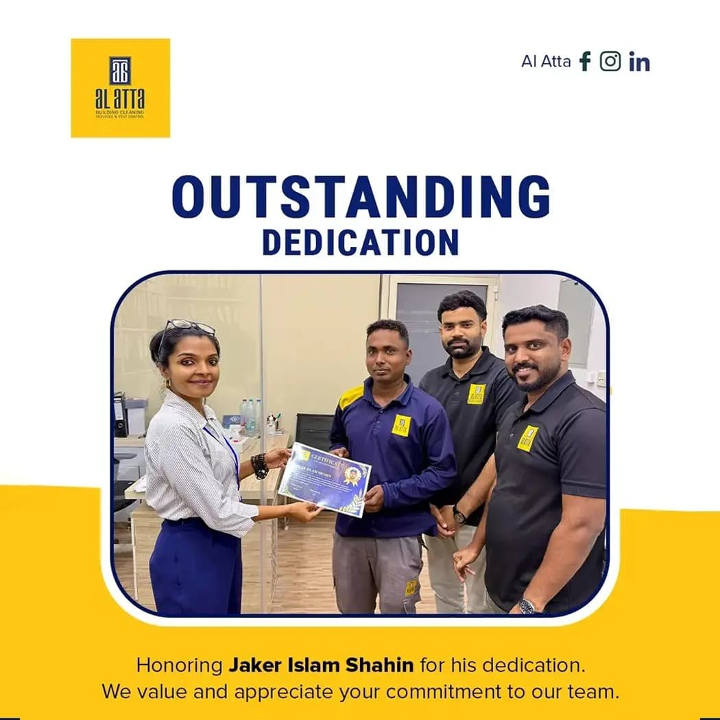 Al Atta outstanding performer award