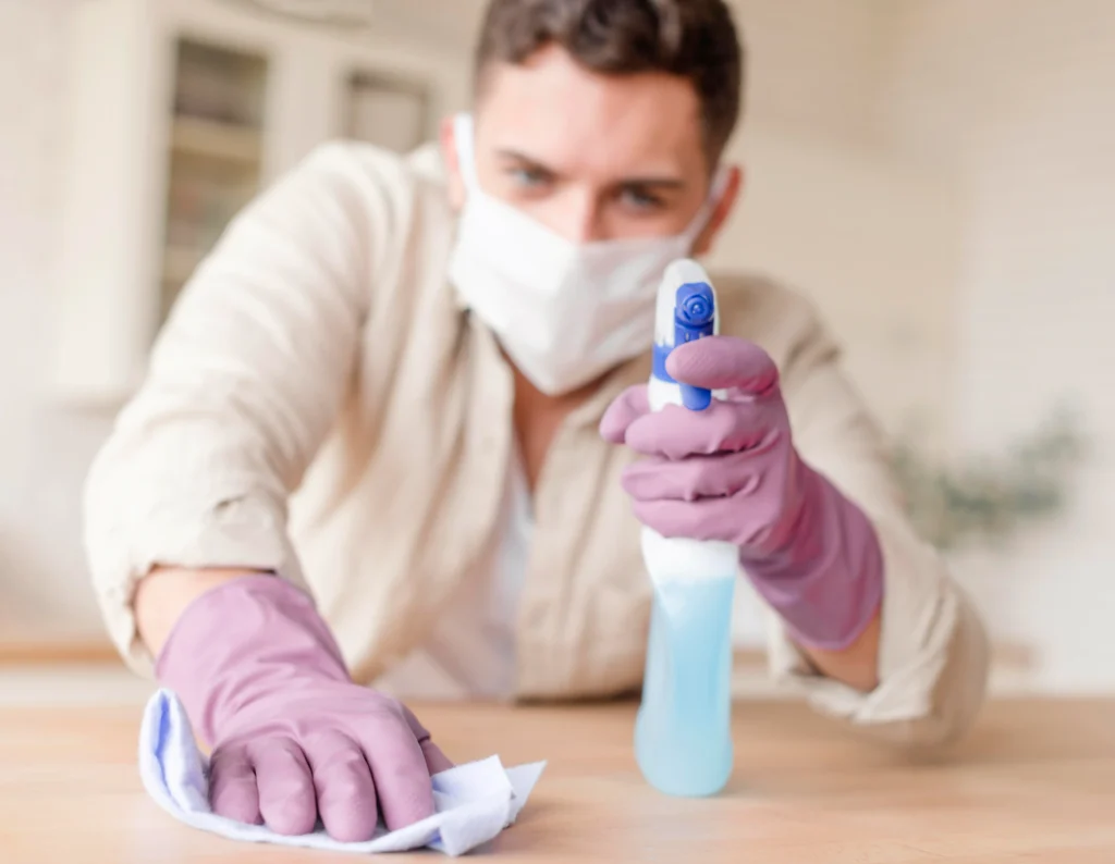sanitizers vs disinfectants in home use
