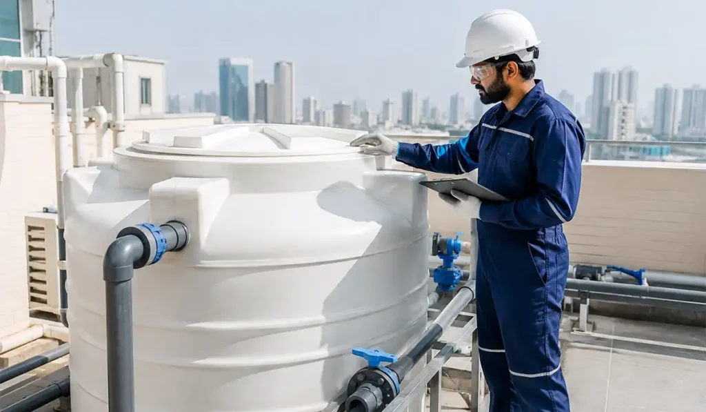 What to Do After Water Tank Cleaning in Sharjah – 5 Important Steps